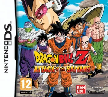 Dragon Ball Z - Attack of the Saiyans (USA) (En,Fr) box cover front